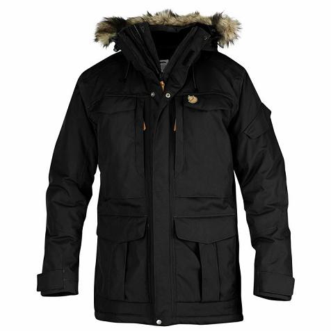 Fjällräven Nuuk Parkas Black Singapore For Men (SG-331717)